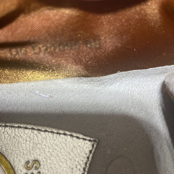 Cole Haan Nike Air G Series Lace Up Suede Leather Sneaker tan & rose gold size 6 - Picture 12 of 12